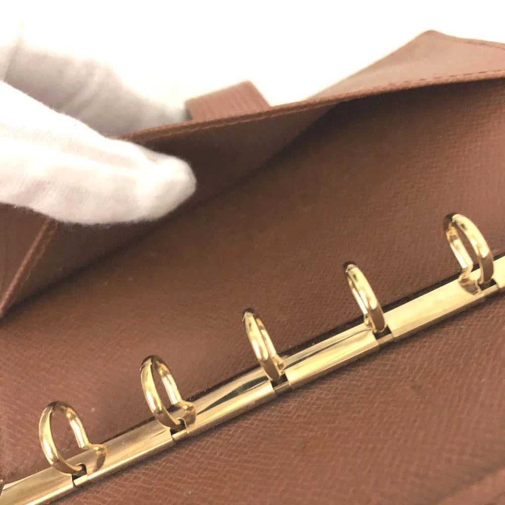 Louis Vuitton Epi Agenda PM Leather Notebook Cover Brown CA0927