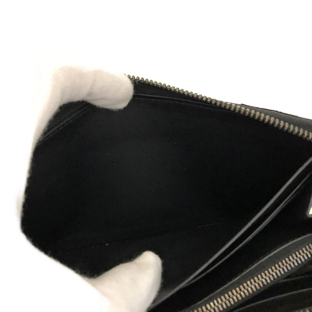 $1800 Berluti Calligraphy Itauba Long Zipped Wallet Venezia Calf Leather