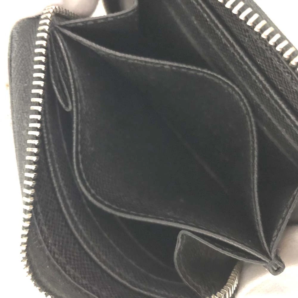 $540 2012 Louis Vuitton Epi Zippy Coin Purse Black SN2122