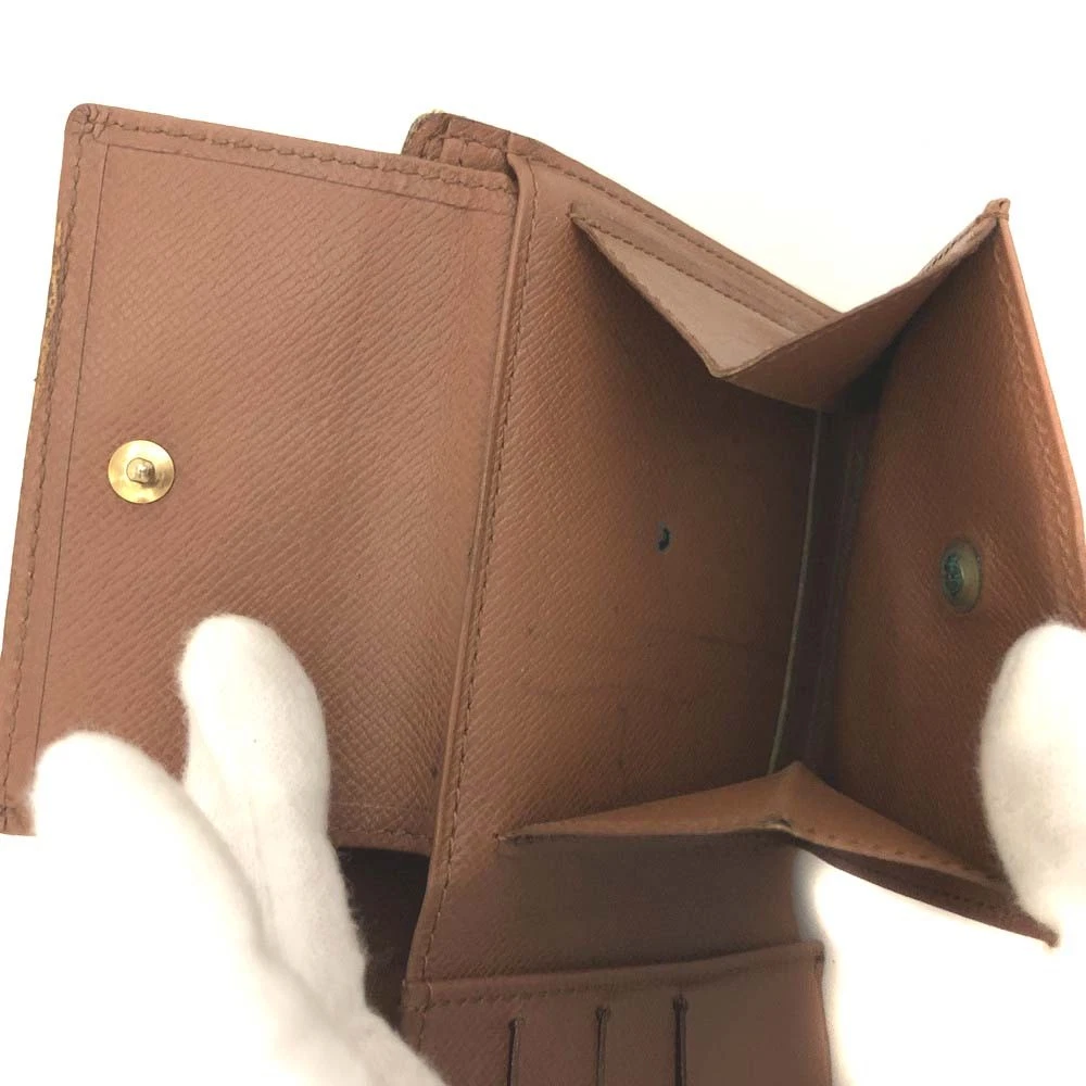 EGA Louis Vuitton Monogram Portefeiulle Marco Bifold Wallet Brown/3CH0287