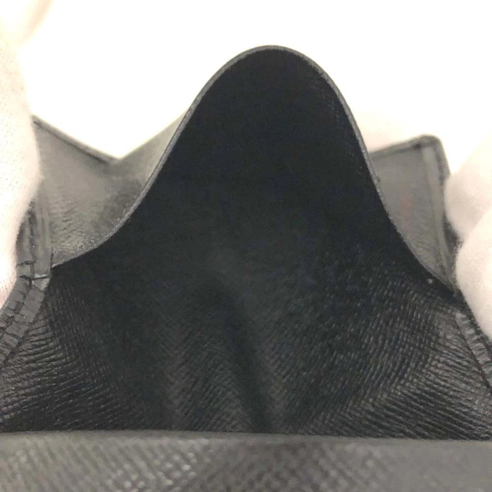 Louis Vuitton Epi De Poche Leather Pass Card Case Black CA0073