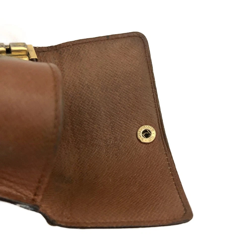 Louis Vuitton Monogram Multicles 4 Ring Key Case Brown