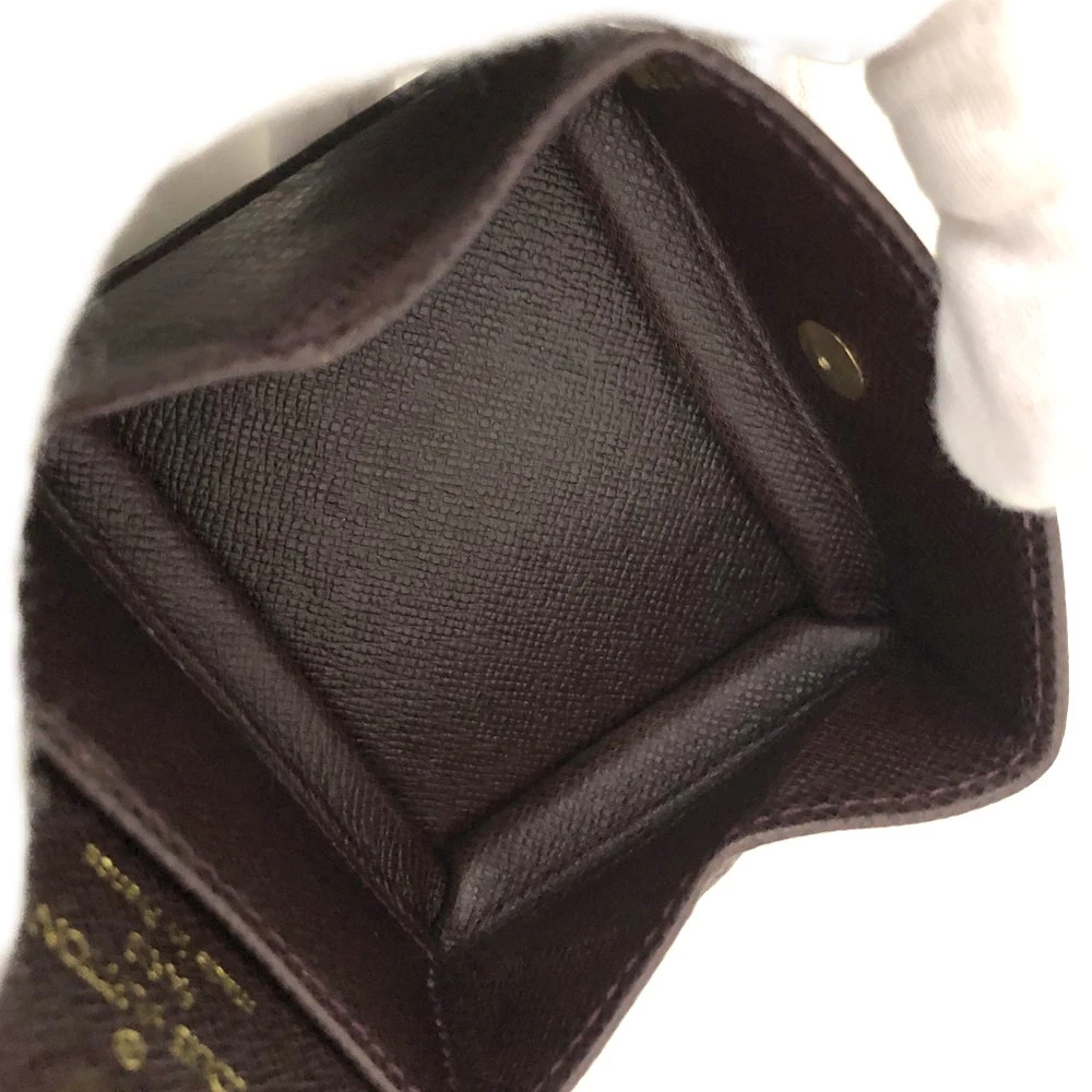 Louis Vuitton Taiga Porte Mannaie Boite Leather Coin Purse Wallet