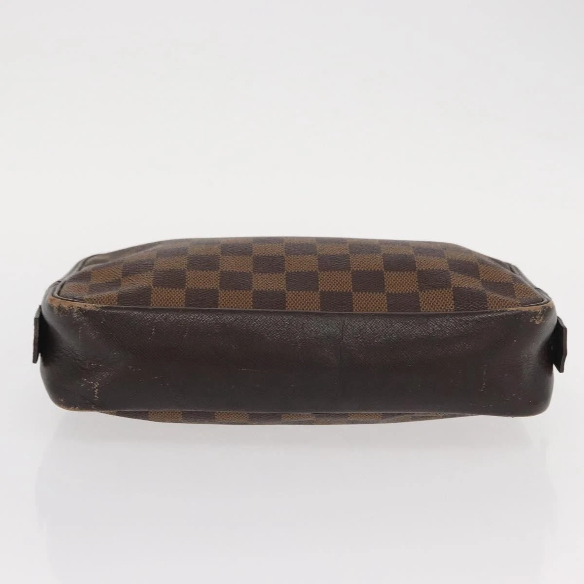 $1130 1998 LOUIS VUITTON Damier Ebene Toiletry Bag 25 CA0968