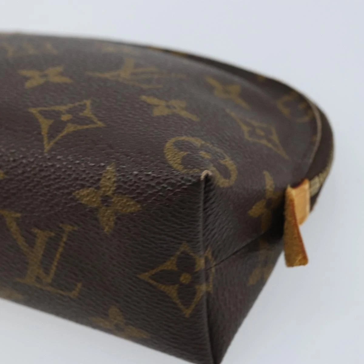 LOUIS VUITTON Monogram Pochette Cosmetic PM Pouch M43998 LV Auth BA11615