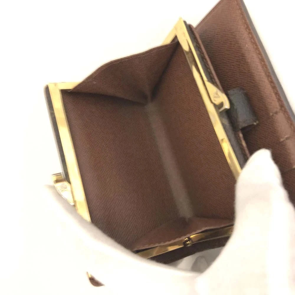 Louis Vuitton Monogram Porte Monnaie Billets Viennois Bifold Wallet CA1024