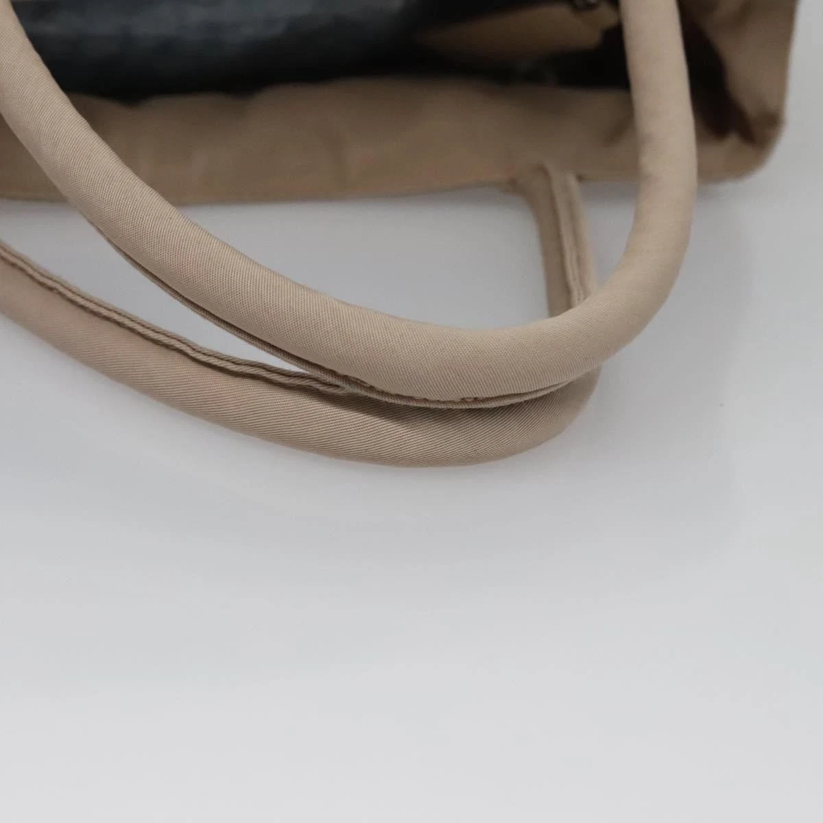 $1250 PRADA Tessuto Nylon City Tote Beige