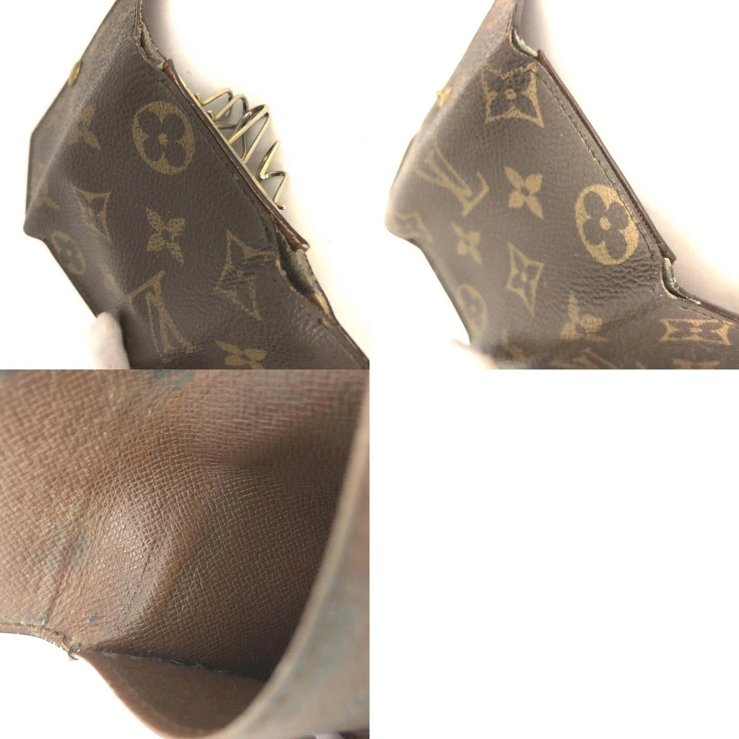Louis Vuitton Monogram Multicles 6 Ring Key Case Brown