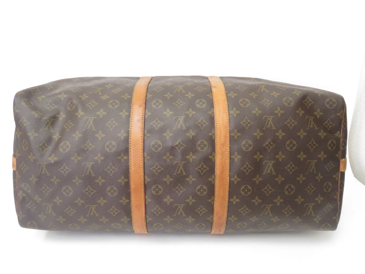 $2690 1990 Louis Vuitton Monogram Keepall Bandouliere 60 VI0950