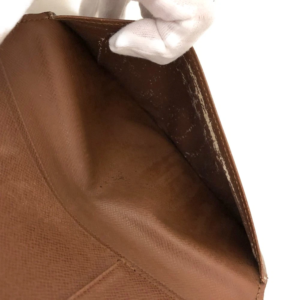 $440 Louis Vuitton Monogram Porte Valeurs Cartes Credit Wallet CT0979