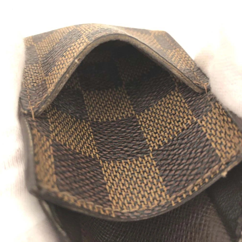 $340 2012 Louis Vuitton Damier Cigarette Case Brown CT0132