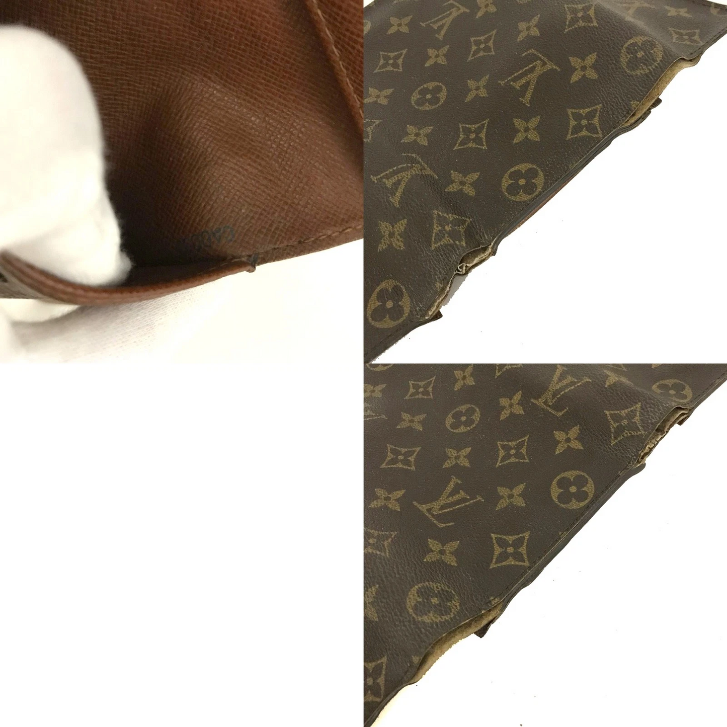 EGA Louis Vuitton Monogram Pochette Passeport Trifold Wallet Brown/9CG0901