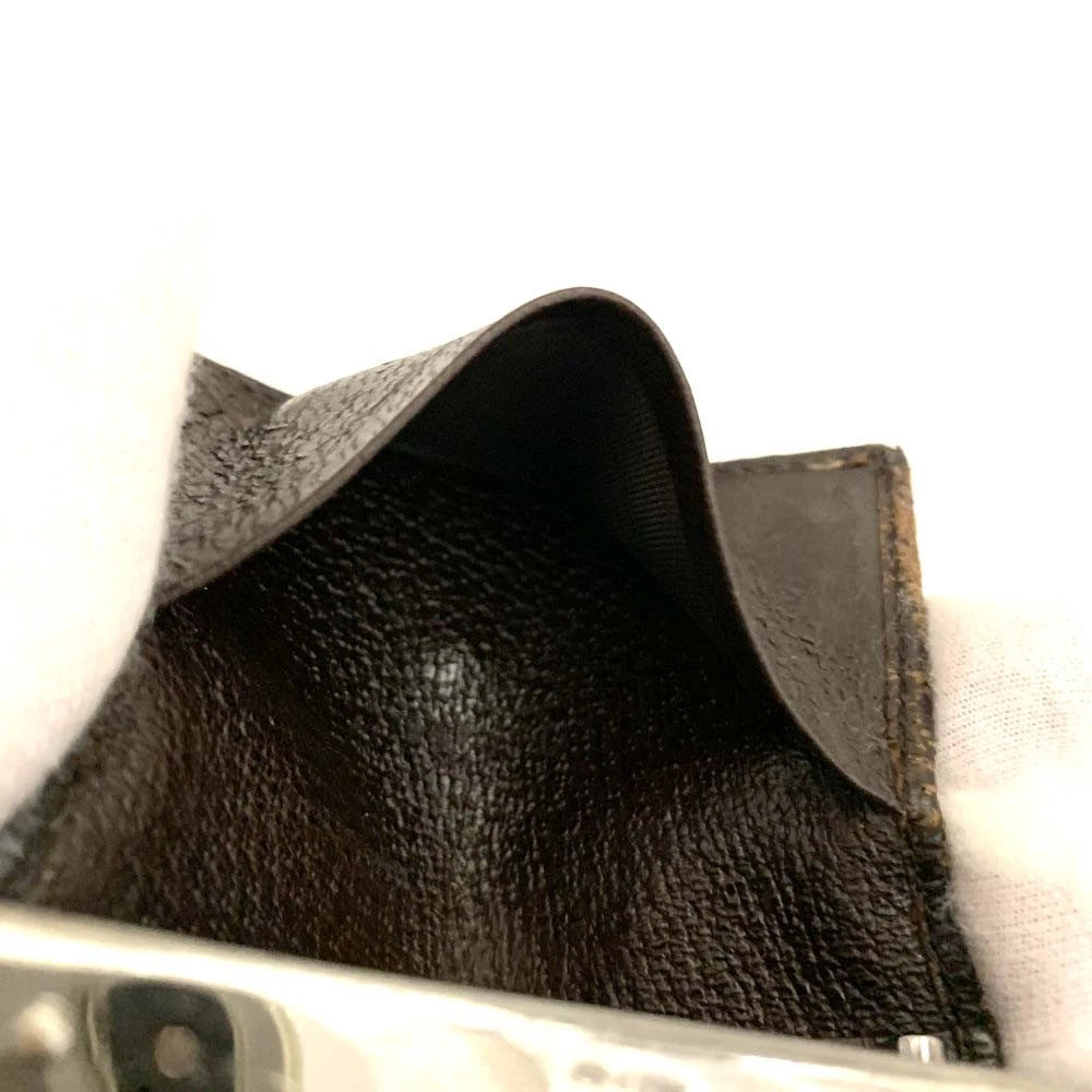 GUCCI GG Logo Canvas 6 Ring Key Case