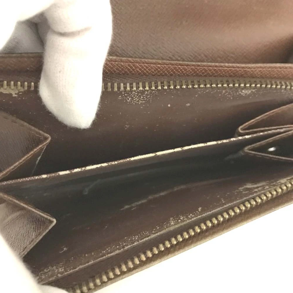 $560 1999 Louis Vuitton Monogram Porte Monnaie Billets Tresor Bifold Wallet RA0919