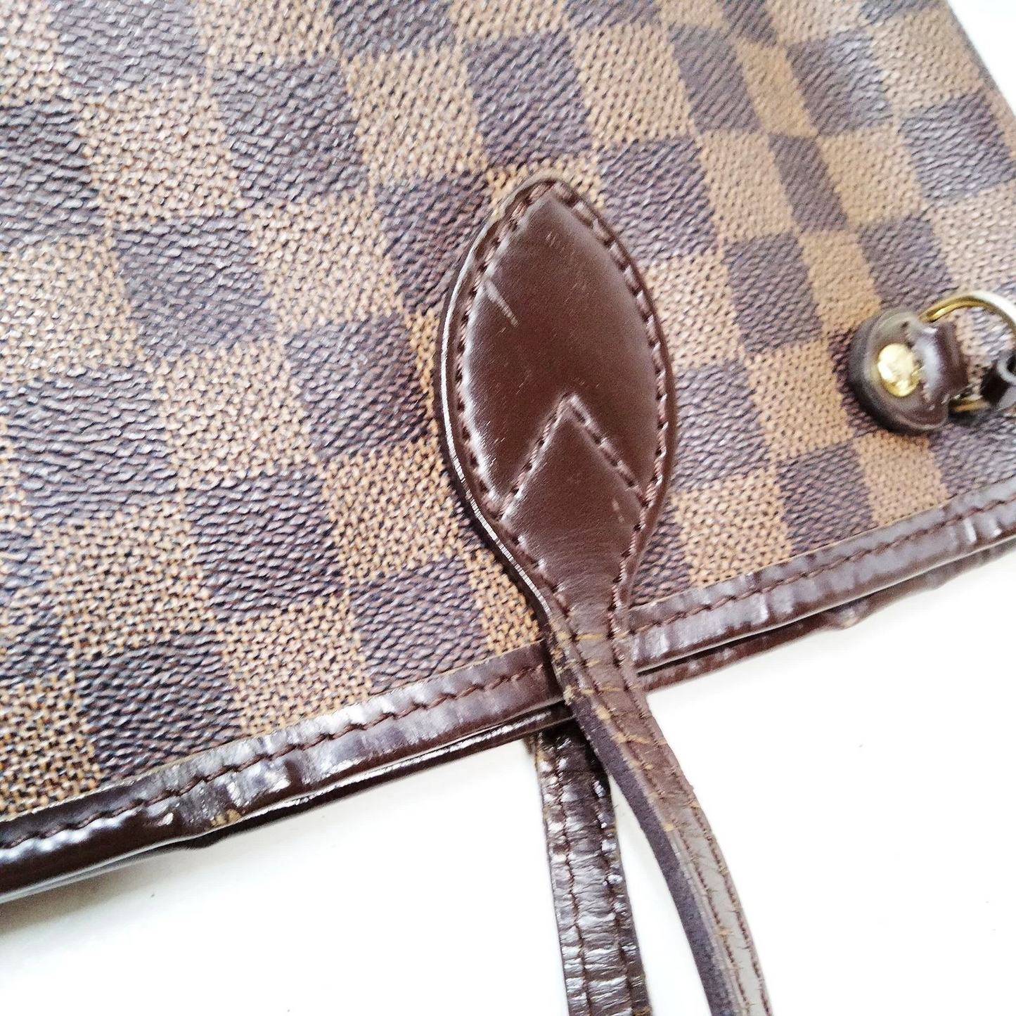 Louis Vuitton LV Tote Bag Neverfull PM Brown Damier  VI1099