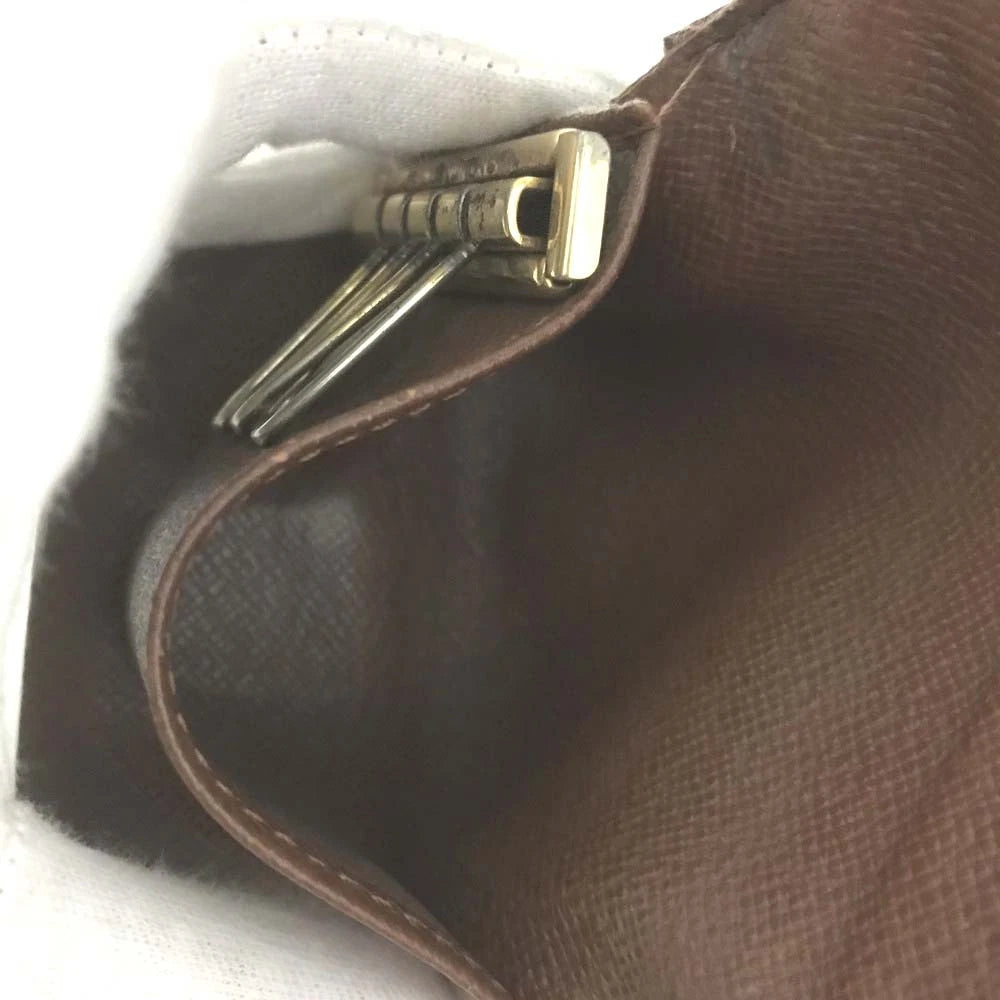 Louis Vuitton Monogram Multicles 4 Ring Key Case Brown TH0033