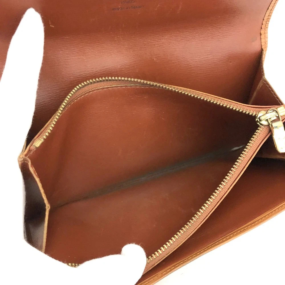 $805 1997 Louis Vuitton Epi Porte Feuille Sarah Leather Long Bifold Wallet CA0947