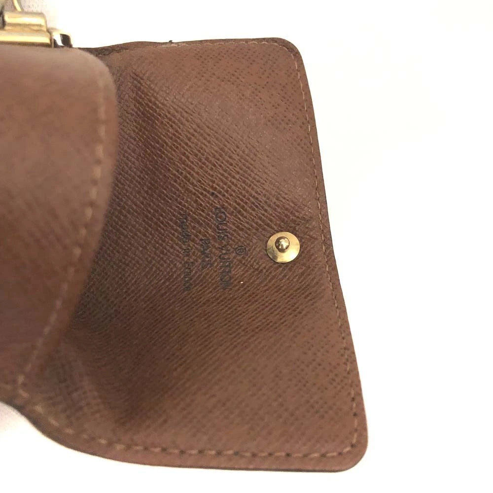 Louis Vuitton Monogram Multicles 4 Ring Key Case Brown FL0025