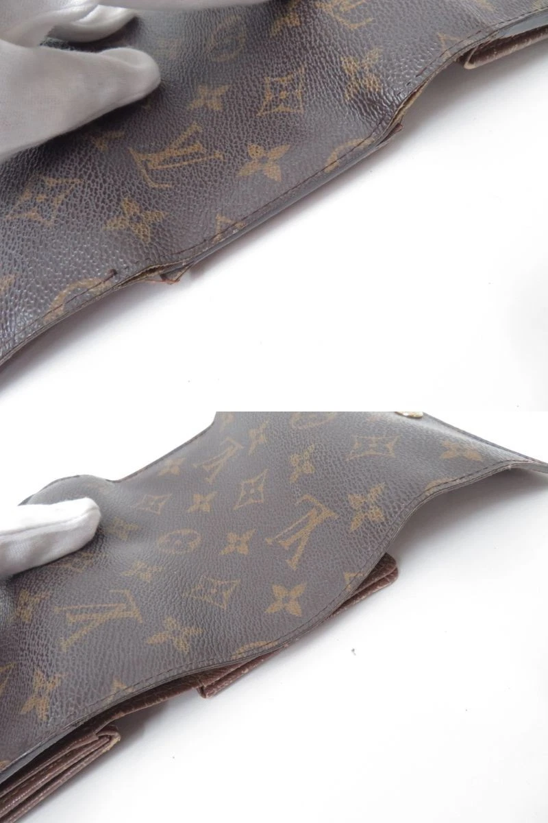$610 2008 LOUIS VUITTON Monogram Alexandra Wallet CA4068