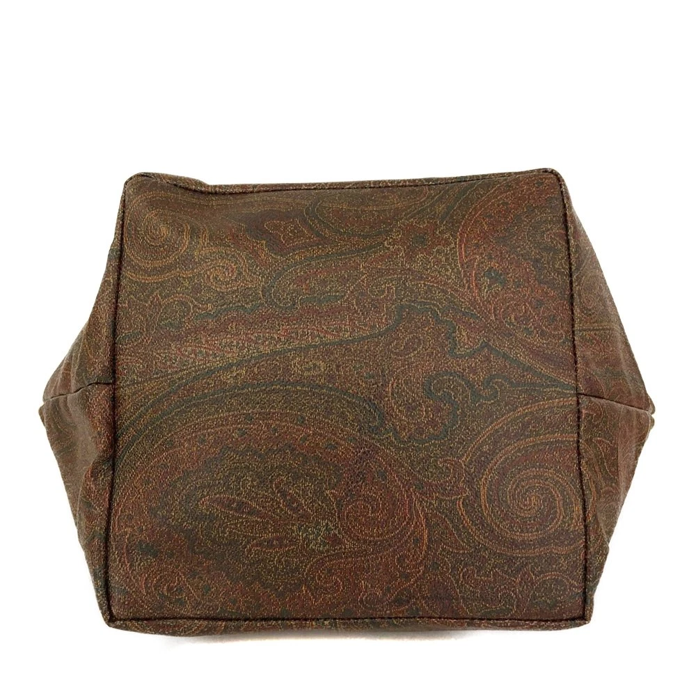 ETRO Paisley PVC Leather Tote Hand Bag MultiColor/6CH0863