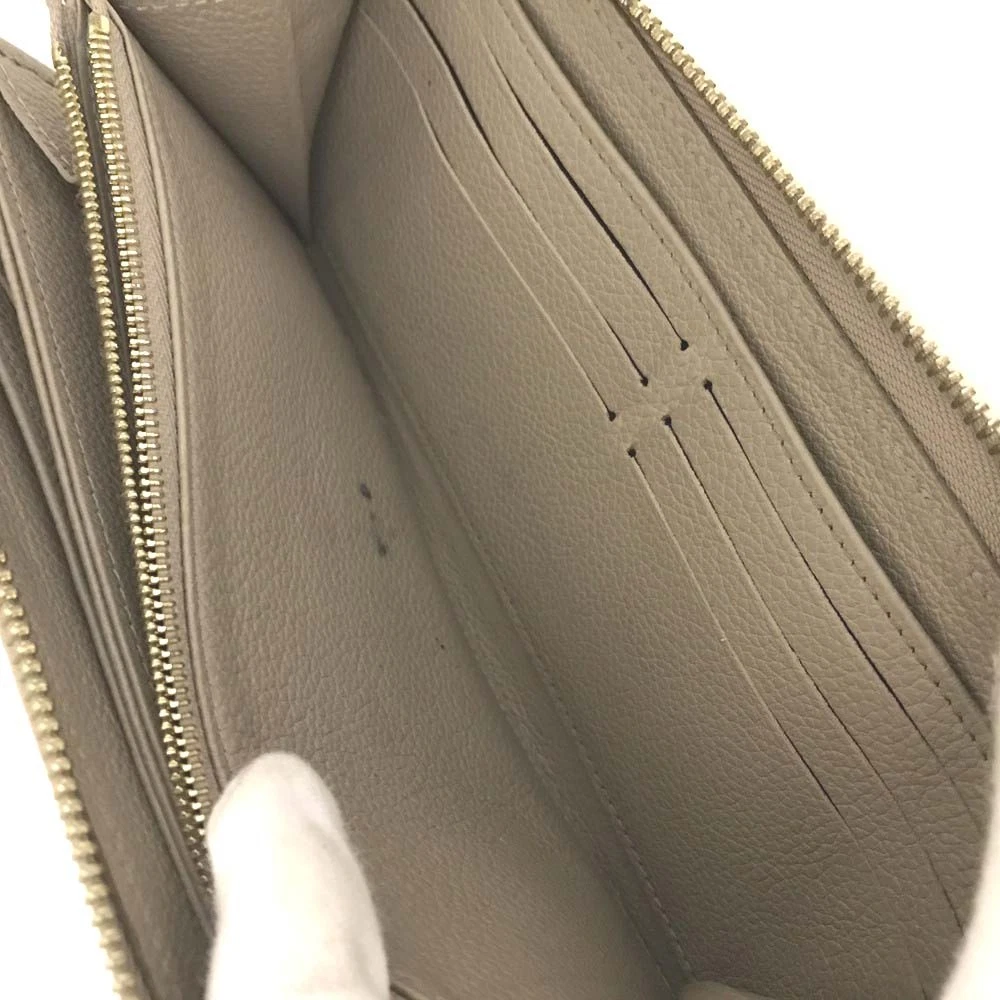 $1140 2020 Louis Vuitton Empreinte Zippy Wallet Tourterelle  SP1210