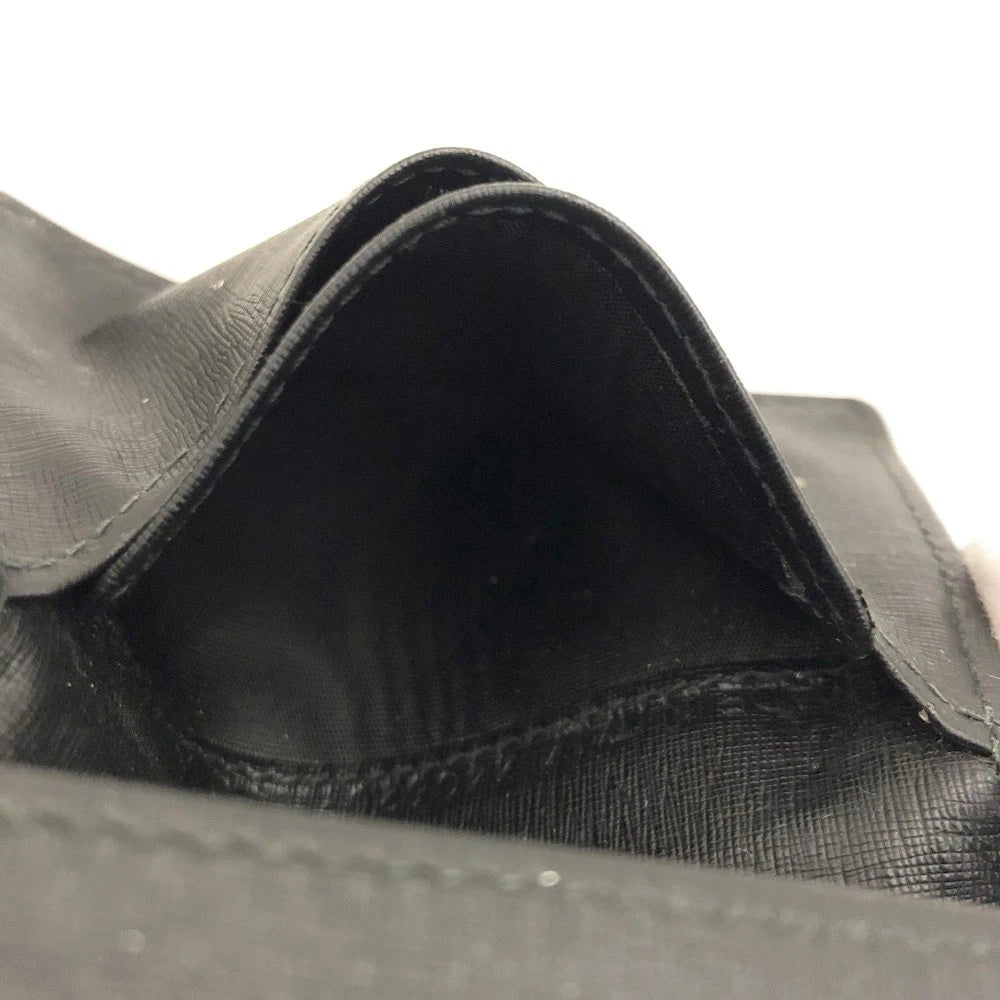 BALENCIAGA Leather Card Case Black/3CA1378