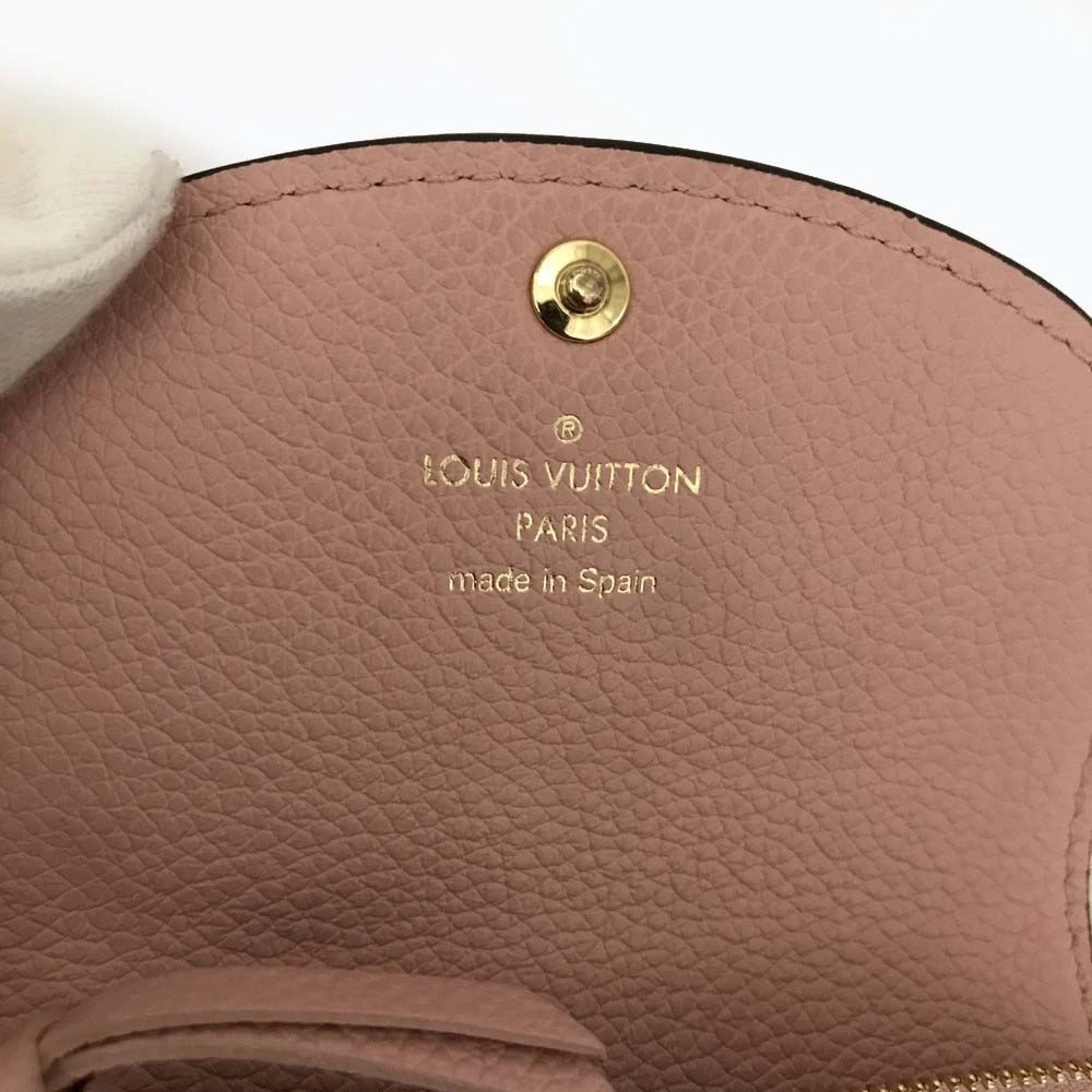 Louis Vuitton Monogram Empreinte Porte Monnaie Rosalie Bifold Wallet