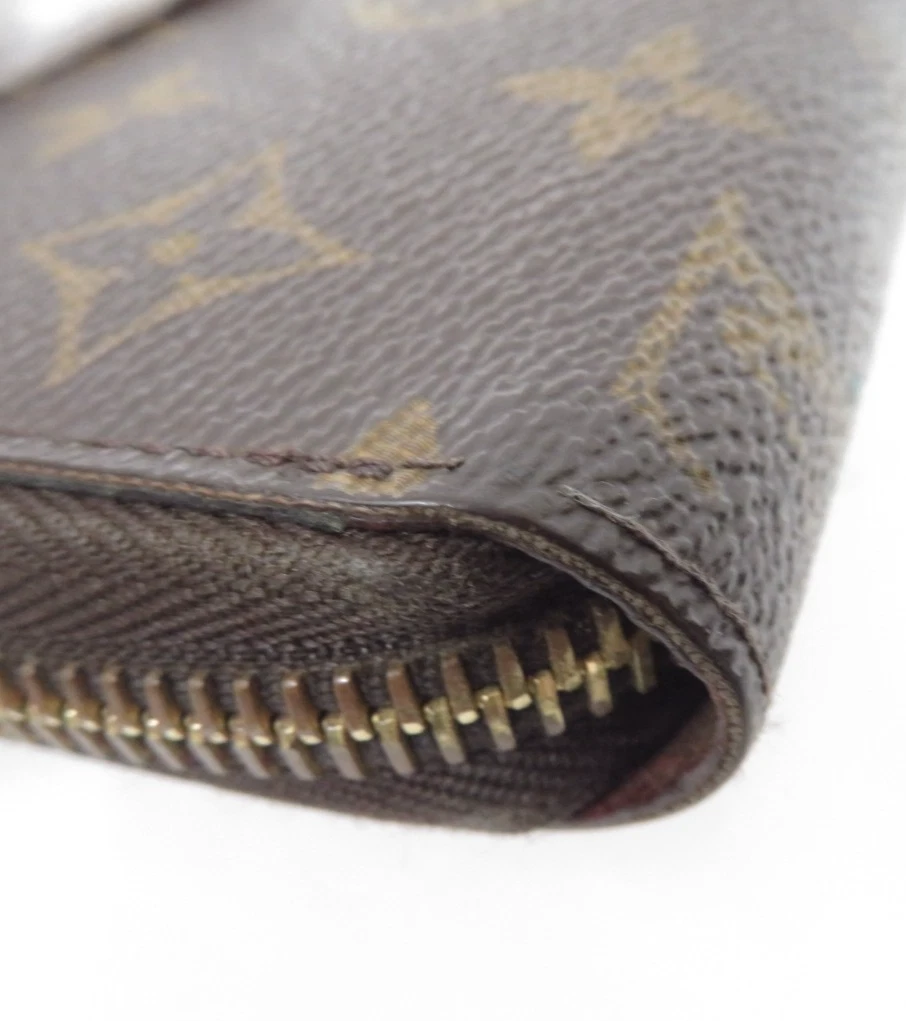 $915 2016 LOUIS VUITTON Monogram Zippy Wallet Fuchsia GI2116