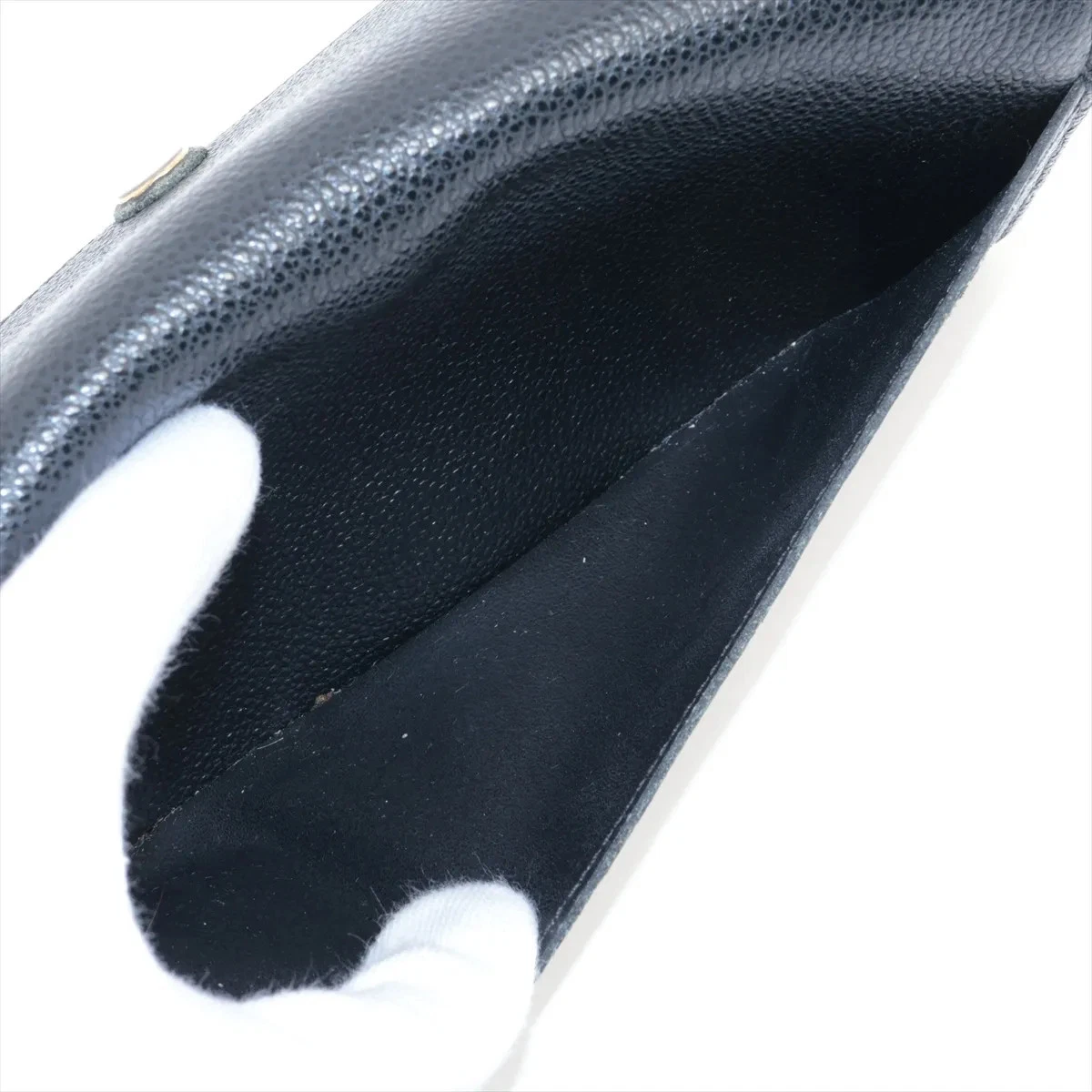 Louis Vuitton Empreinte Portefeuille Sarah M61182 Noir Long Wallet