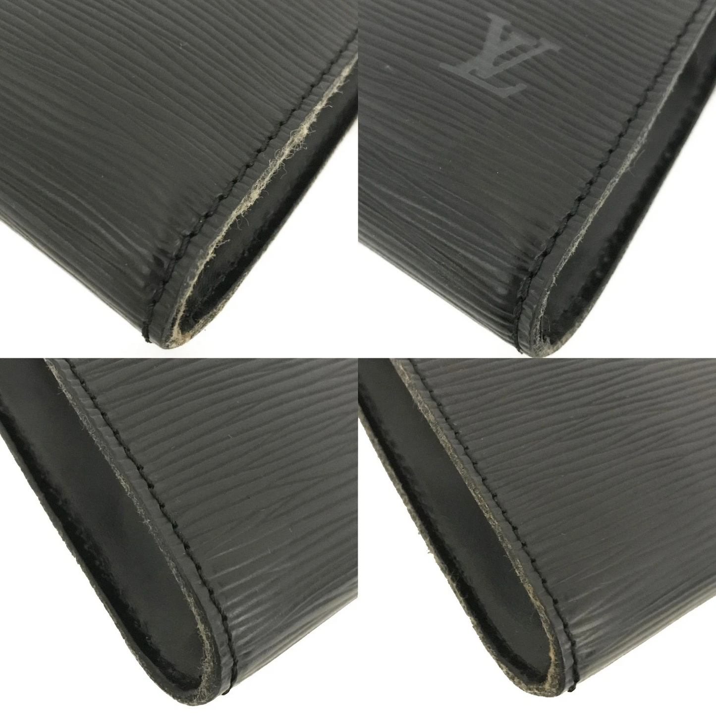 $1560 1992 Louis Vuitton Epi Pochette Accessories Leather Pouch Hand Bag VI0972