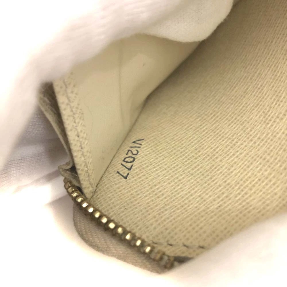 $915 2007 Louis Vuitton Damier Azur Zippy Zip Around Long Wallet Purse* VI2077