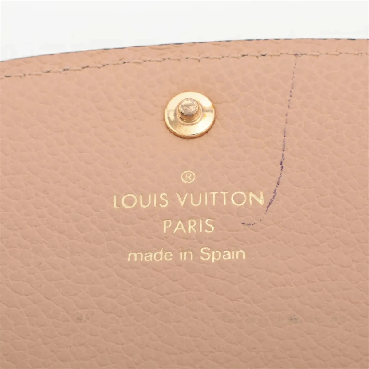 Louis Vuitton Empreinte Portofeuille Emilie M62369 Noir Long Wallet There is a s