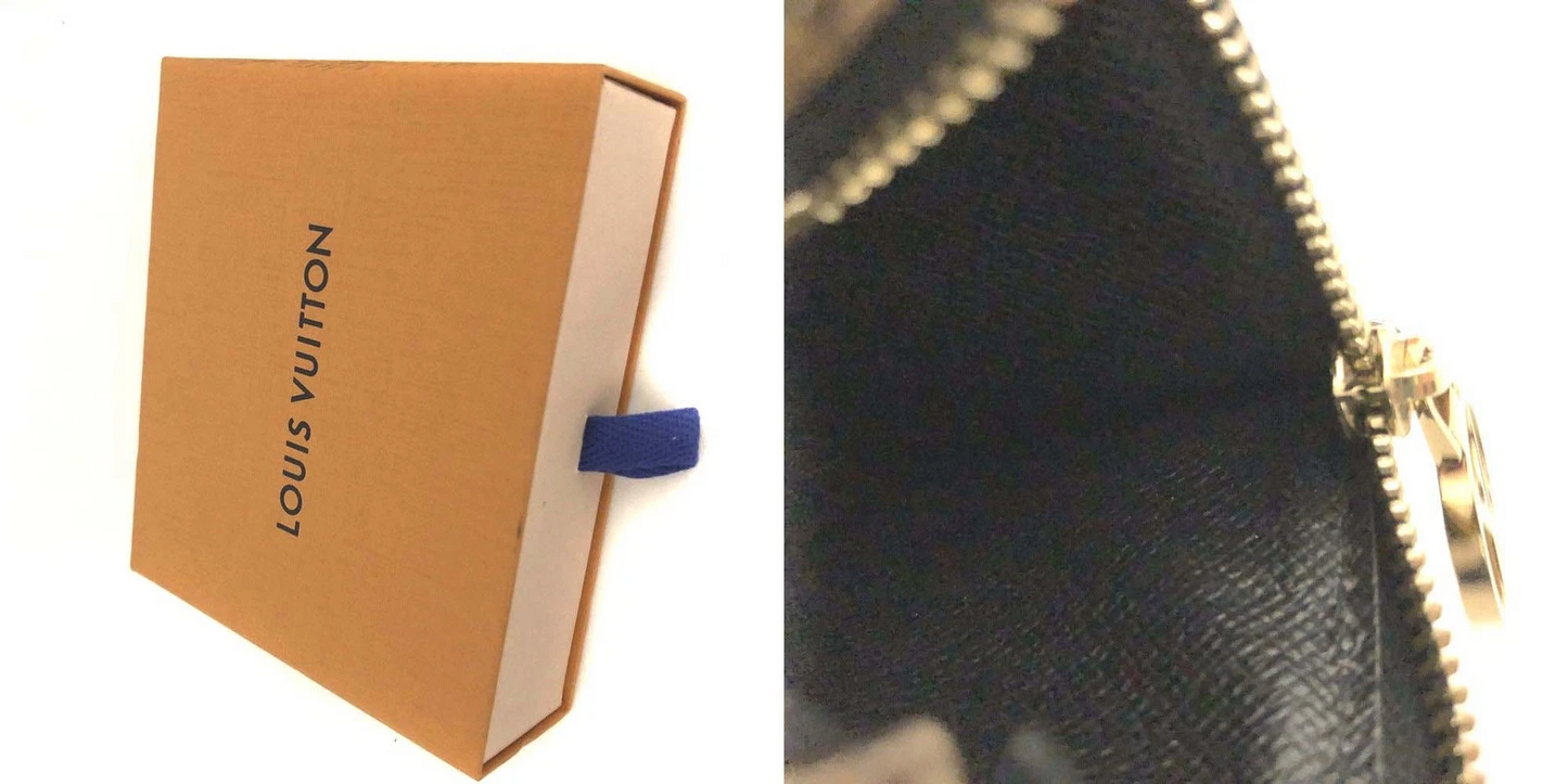 RFID Louis Vuitton Monogram Reverse Porte Cartes Romy Card Holder/9CF1560