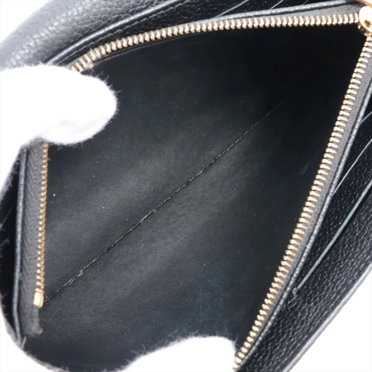 Louis Vuitton Empreinte Portefeuille Sarah M61182 Noir Long Wallet