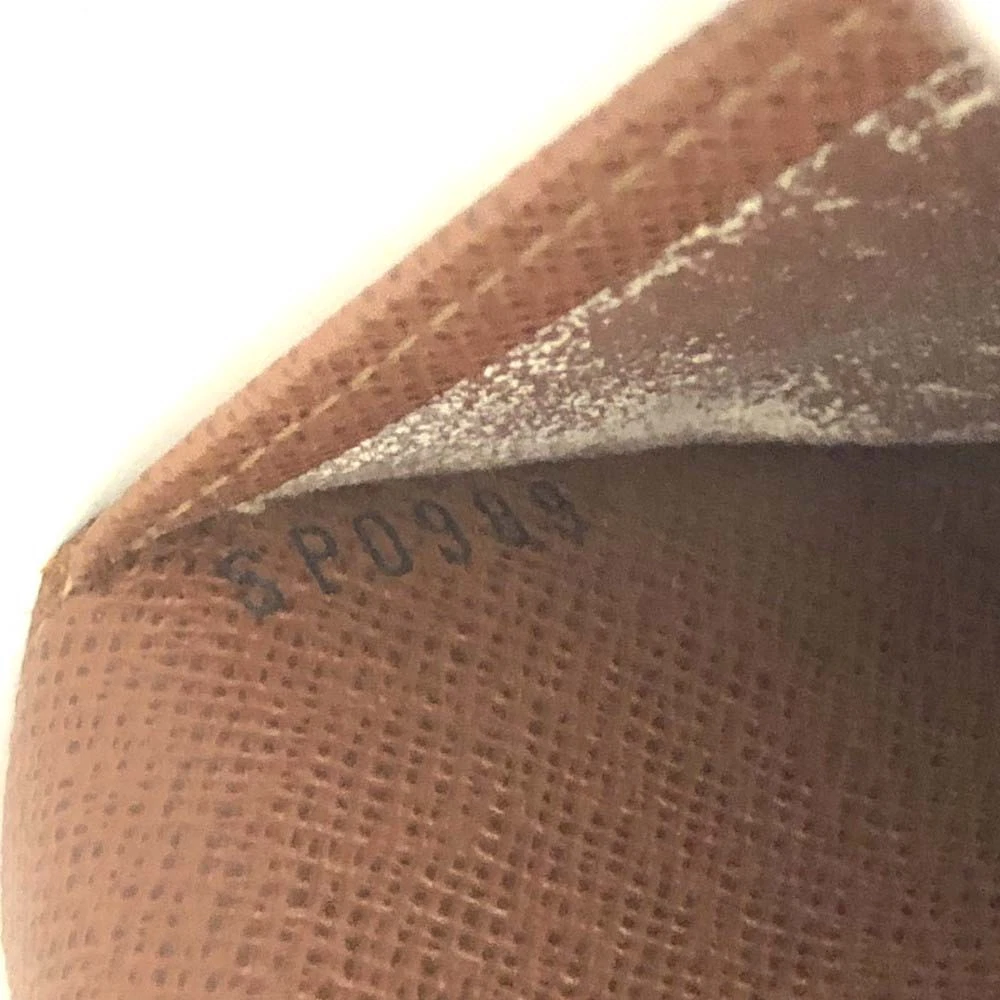 $505 1999 Louis Vuitton Monogram Agenda PM Notebook Cover Brown SP0989