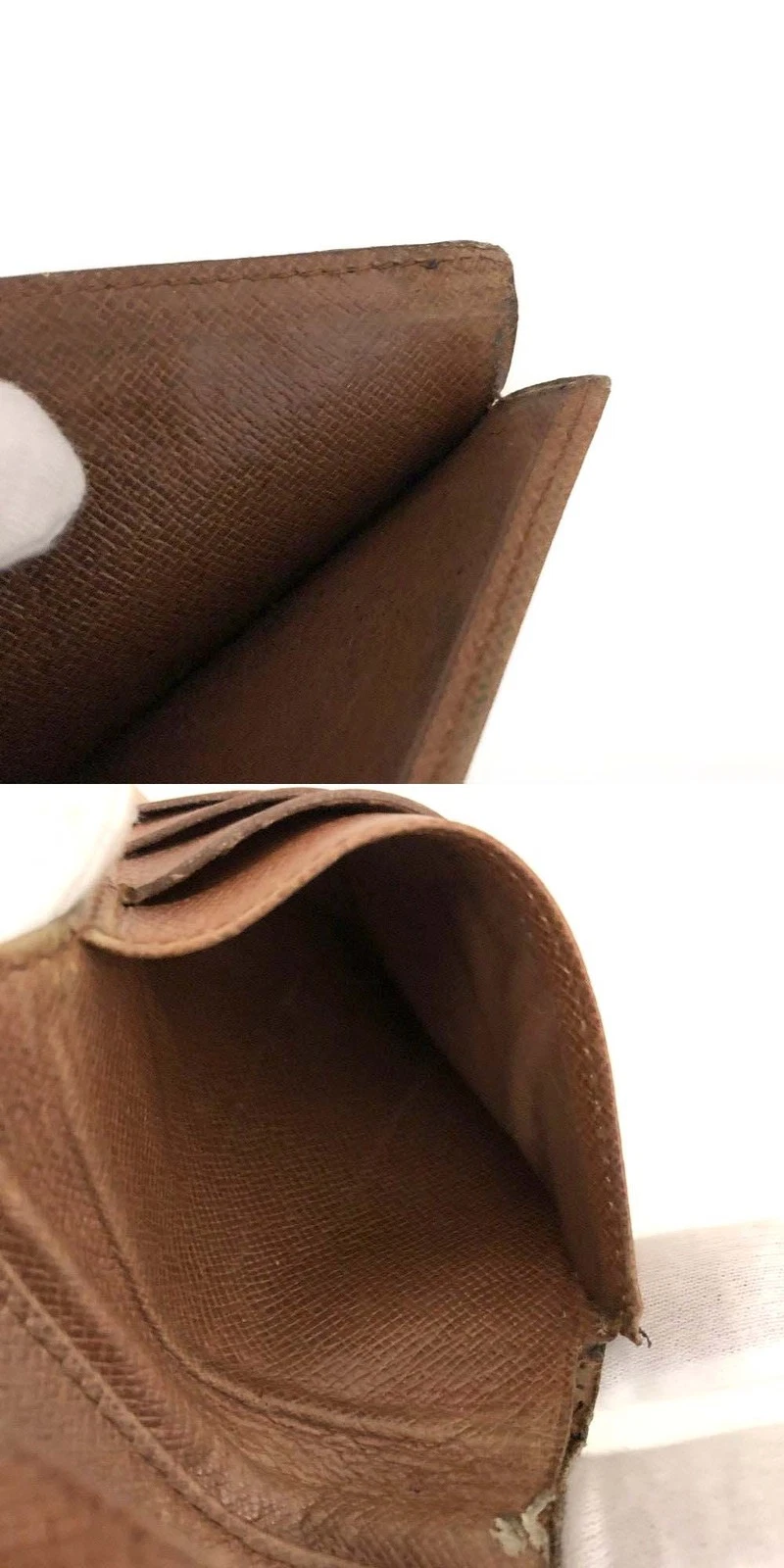 $515 1980s WELL WORN Louis Vuitton Monogram Marco Wallet