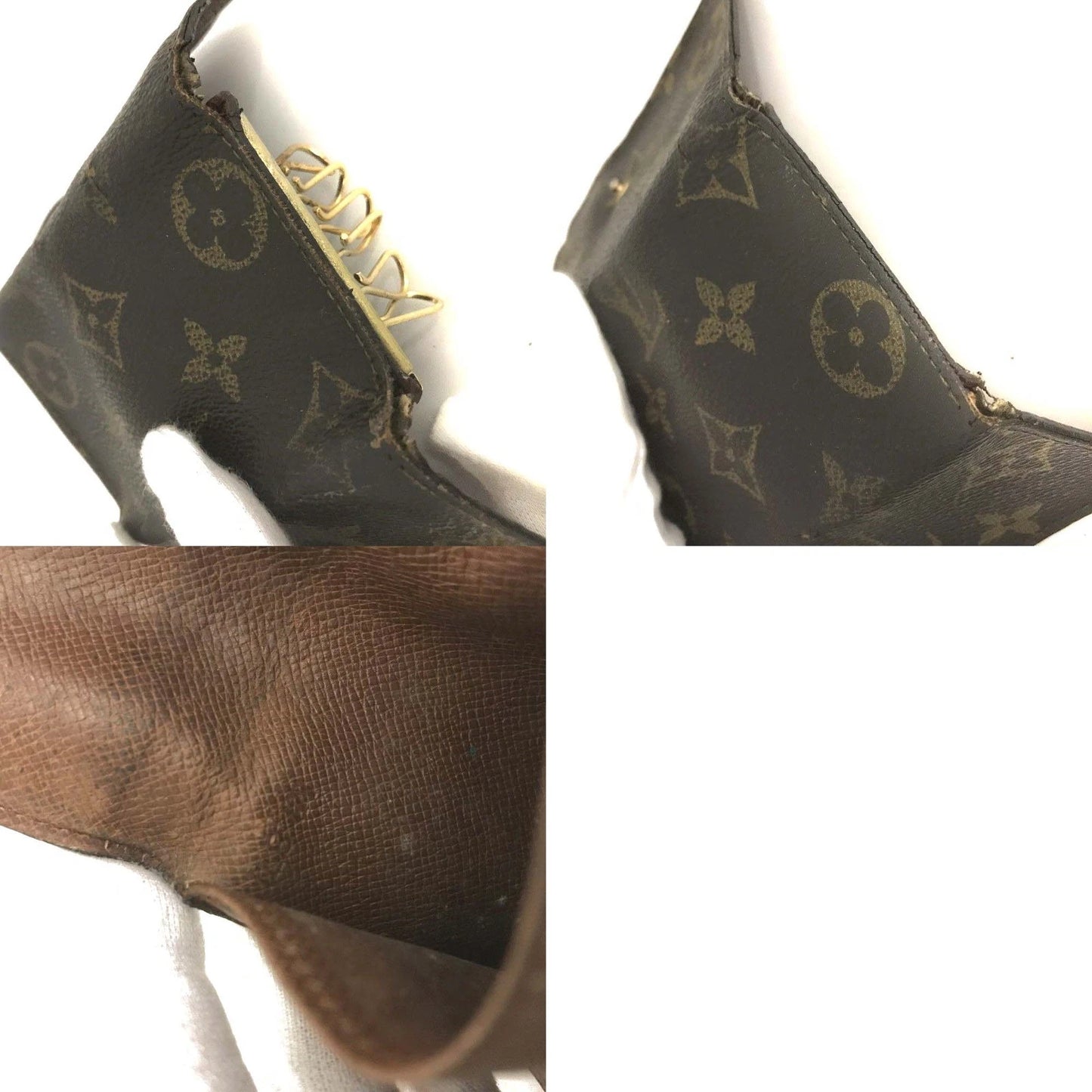 Louis Vuitton Monogram Multicles 6 Ring Key Case Brown