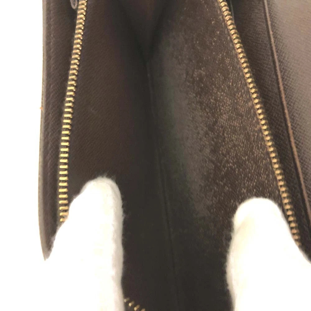 Louis Vuitton Damier Porte Feuille Sarah Long Bifold Wallet Brown CA0025