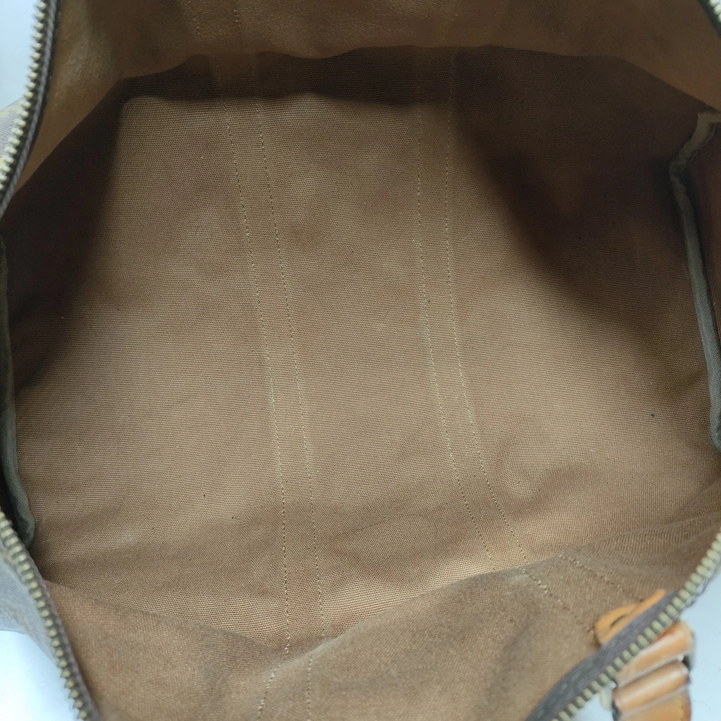 Vintage Louis Vuitton Keepall 45 Boston Bag Brown Monogram France 1089941