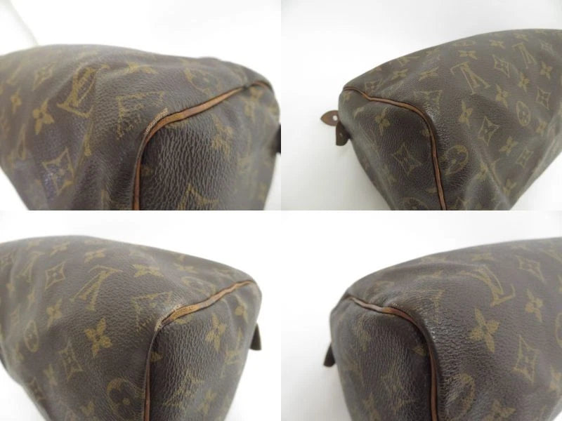 Louis Vuitton Speedy 25 Handbag Monogram Brown SP1928