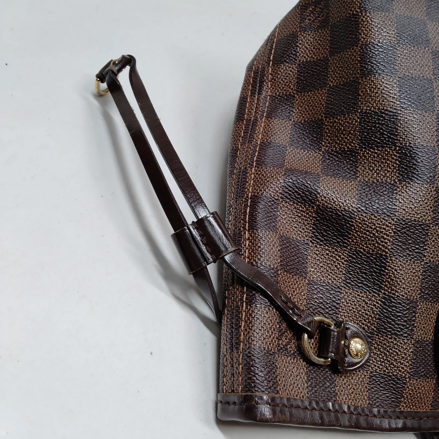 Louis Vuitton LV Tote Bag Neverfull PM Brown Damier  VI1099