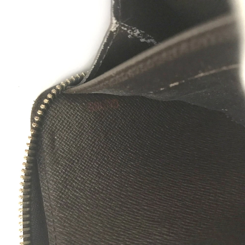 $965 2015 Louis Vuitton Damier Ebene Zippy Wallet CA2185