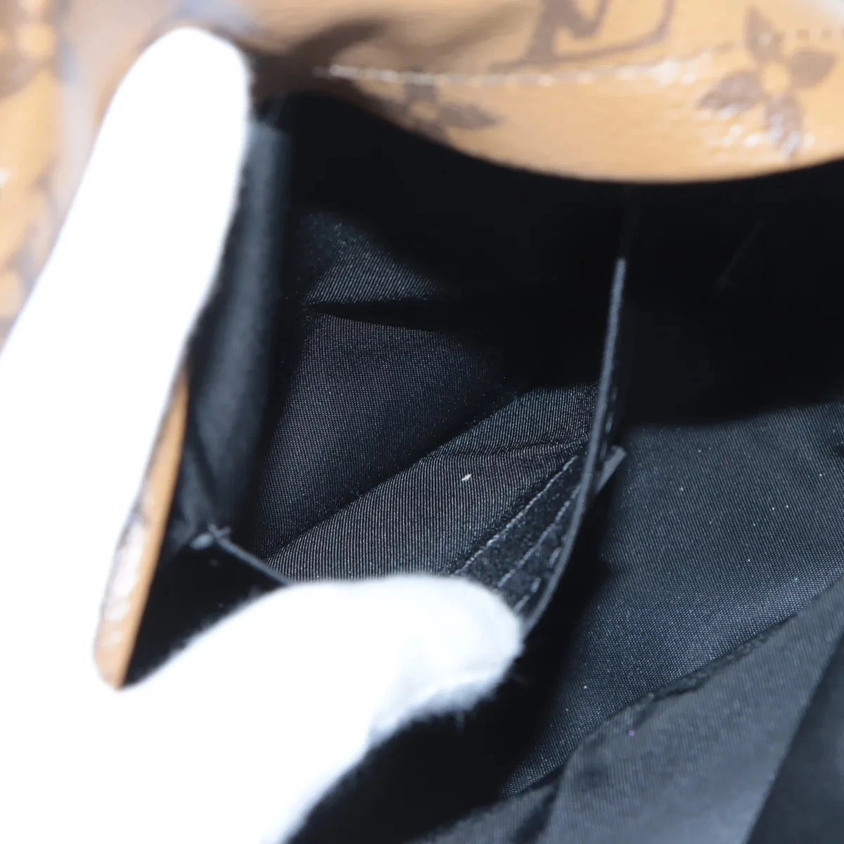 $2770 RFID Louis Vuitton monogram reverse Palm Springs backpack MINI