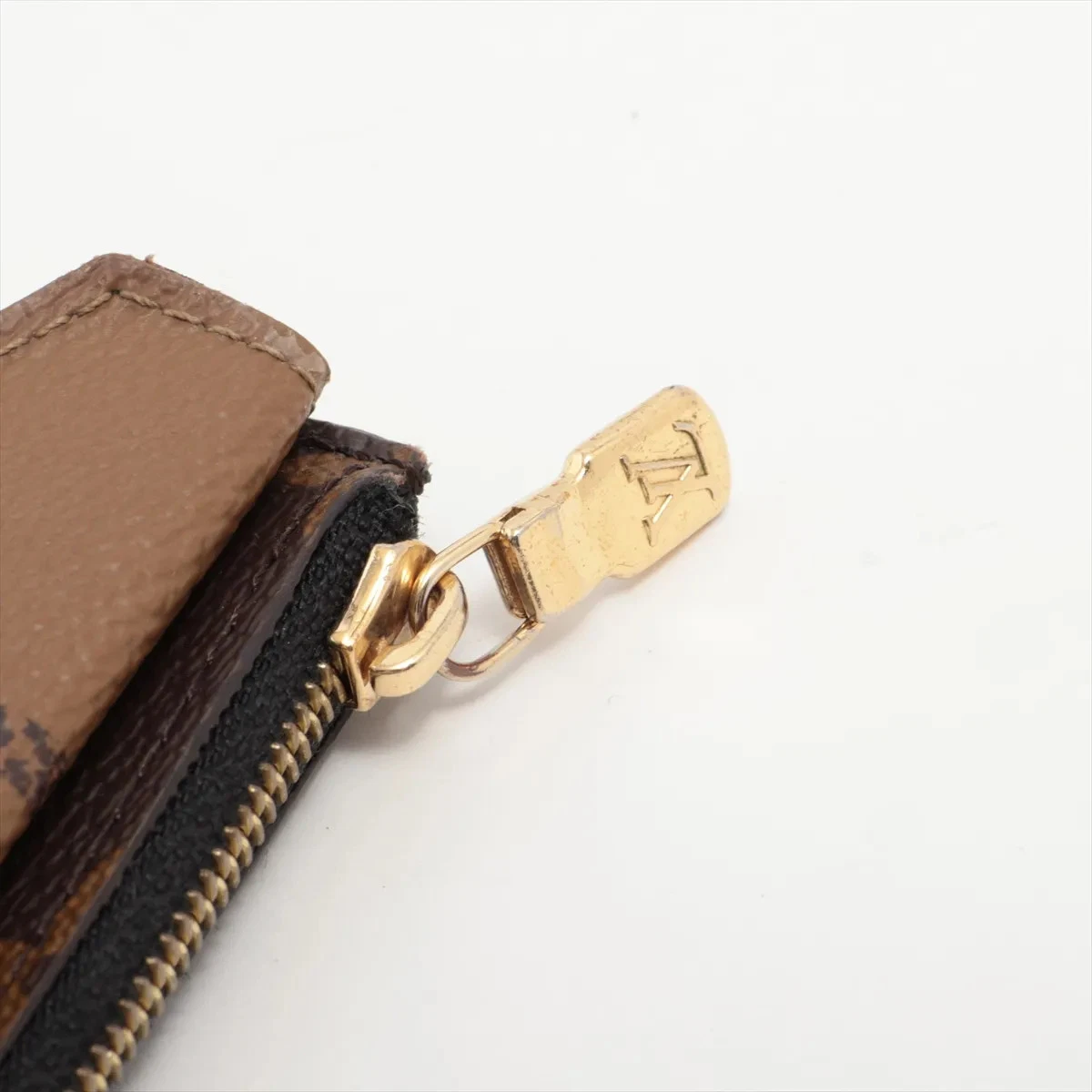 Louis Vuitton Giant Monogram Reverse Porto Cartolecto Verso M81303 Brown Fragmen