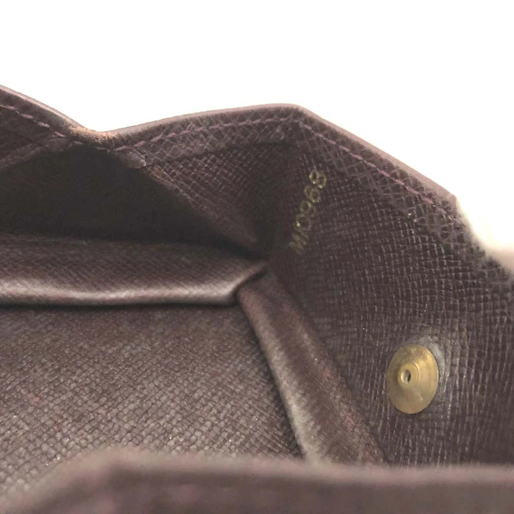 Louis Vuitton Taiga Porte Mannaie Boite Leather Coin Purse Wallet MI0968