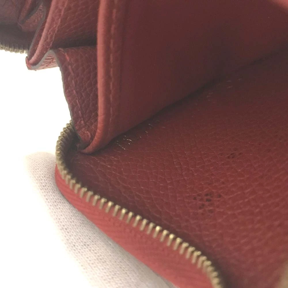 $760 Louis Vuitton Monogram Empreinte Zippy Zip Around Wallet Coin Purse TS2164