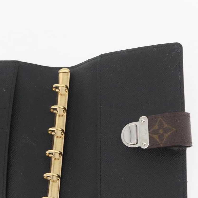 $650 2005 LOUIS VUITTON Monogram Agenda Koala PM Silver CA0065