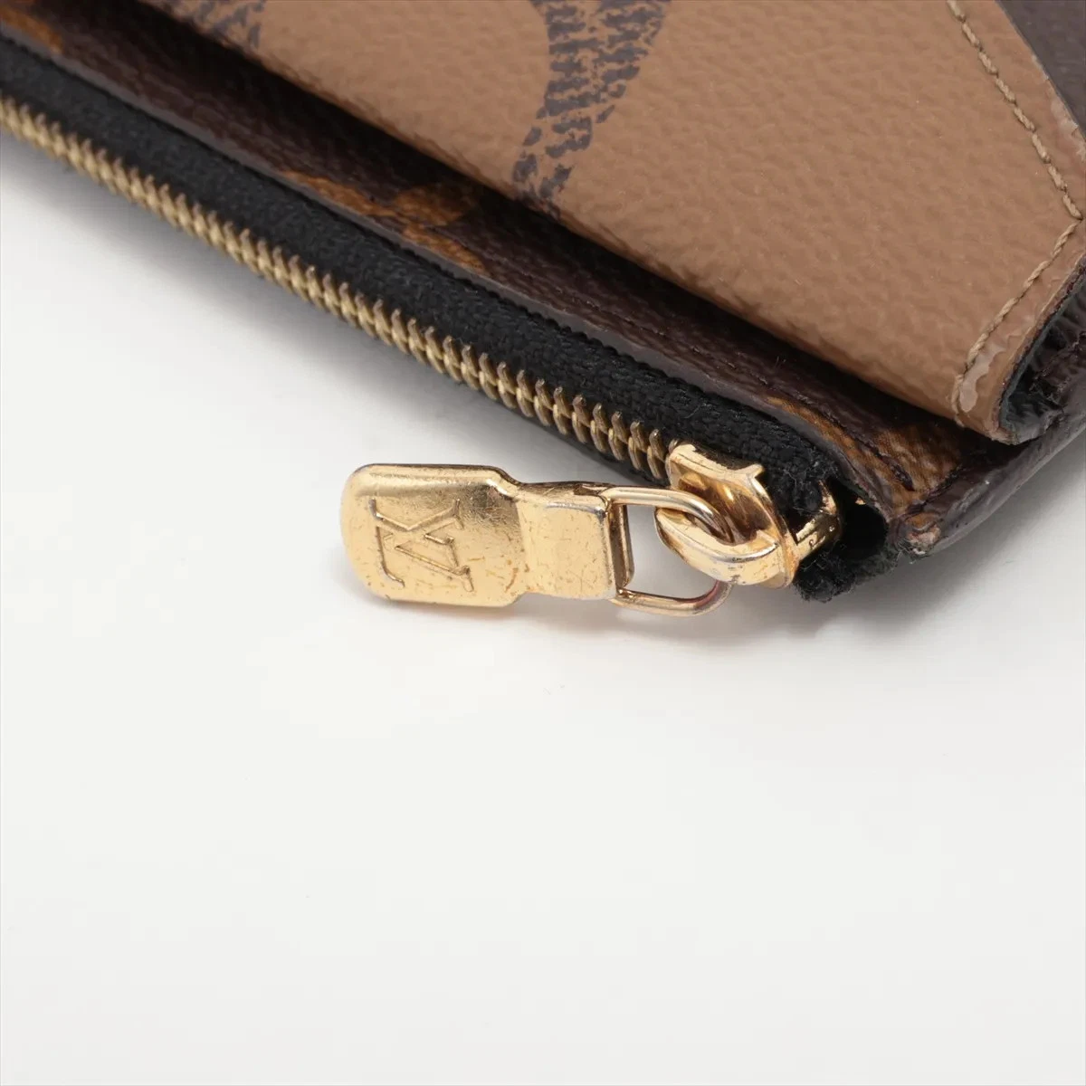 Louis Vuitton Giant Monogram Reverse Porto Cartolecto Verso M81303 Brown Fragmen