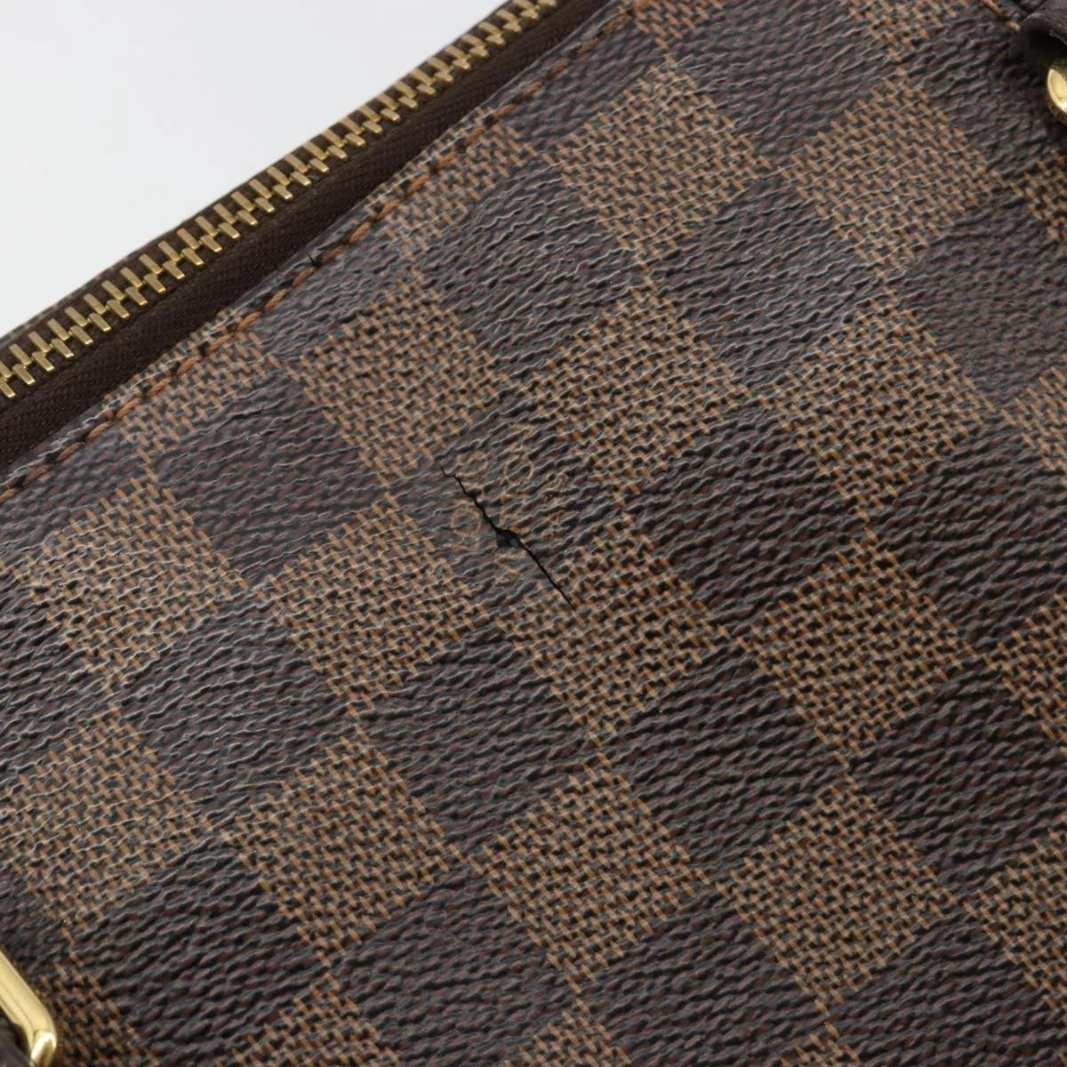 $1,350 2014 Louis Vuitton Damier Ebene Totally PM Tote Bag TJ2104