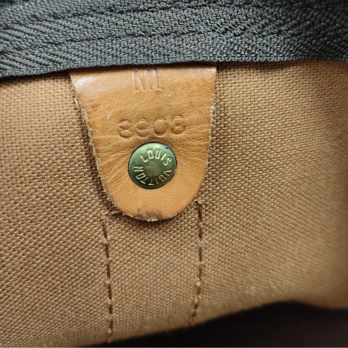 $2170 1989 Louis Vuitton Monogram Keepall 55 MI8908